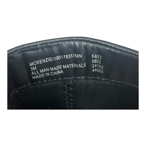 INC McKenzie BOOTS Girls 3 Womens 4.5 Black Silver Riding Biker Boot NEW No Box - Picture 5 of 8